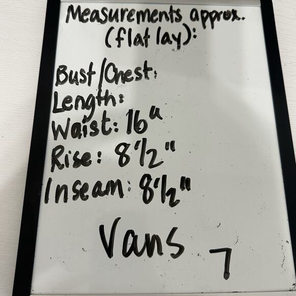 Vans Board Shorts Juniors Women Size 7 Swim Trunks Beach Surfing Activewear Y2K - Picture 10 of 10